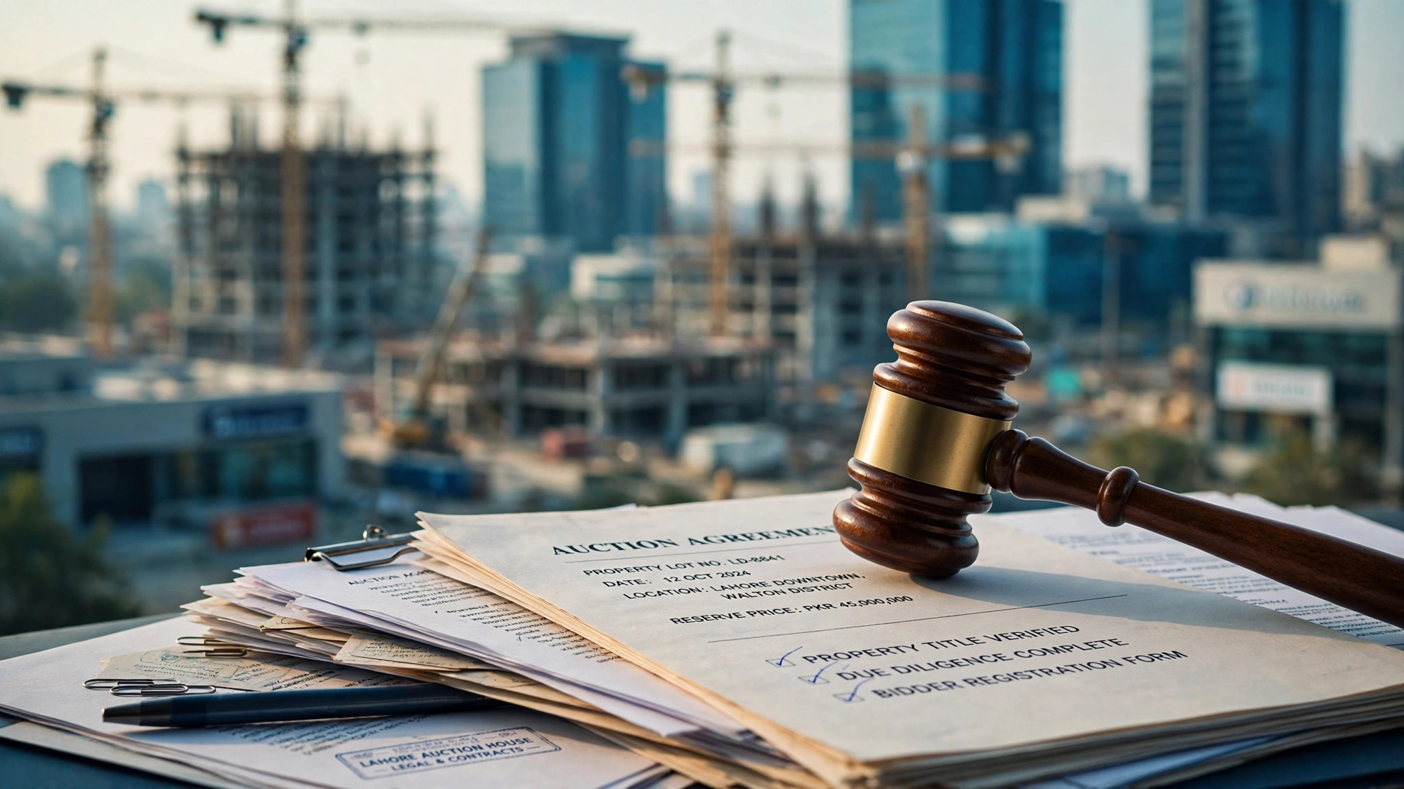 How to Buy a Plot in CBD Punjab: Auction Process Step-by-Step